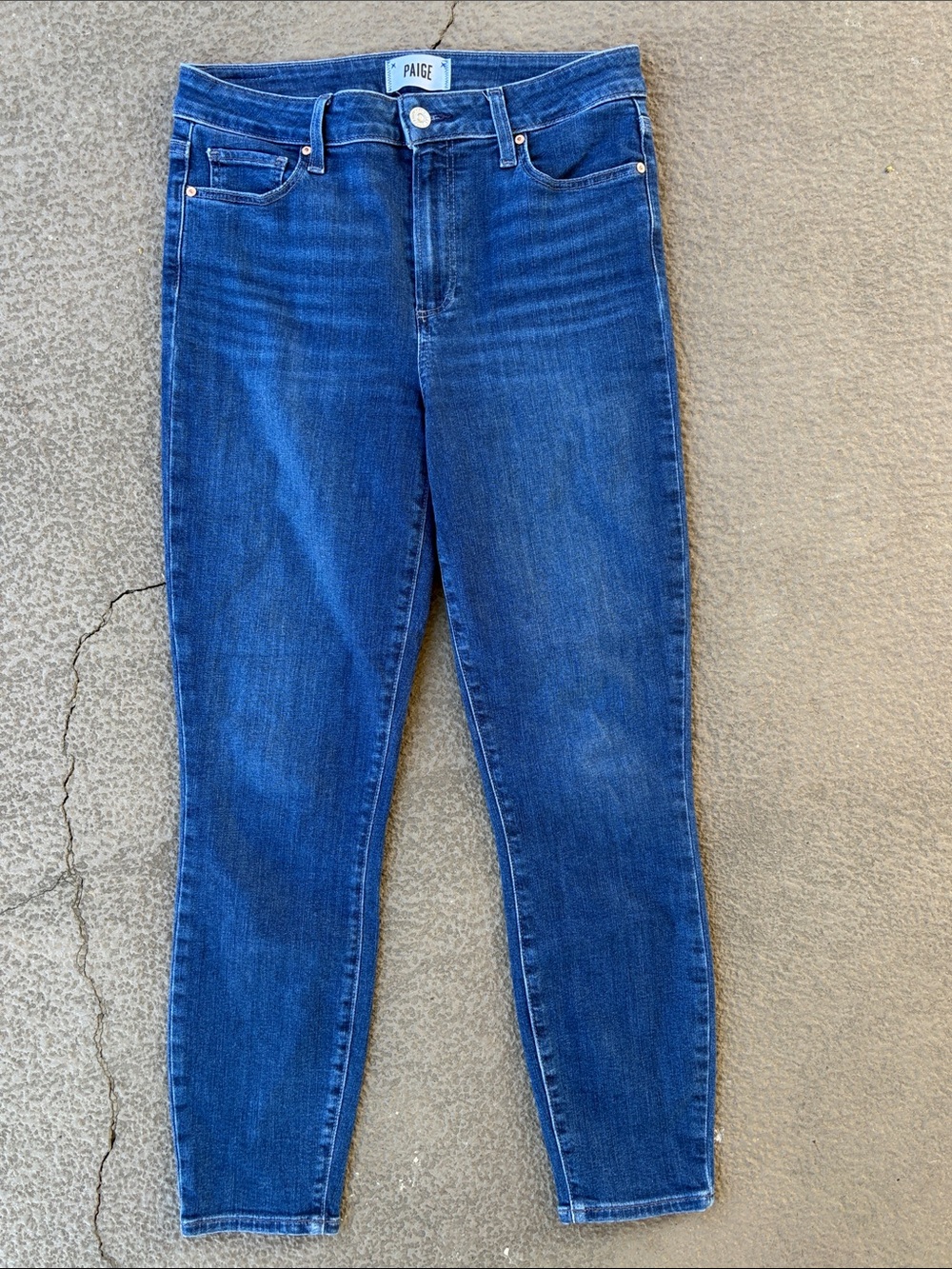 PAIGE Hoxton Crop jeans size 28